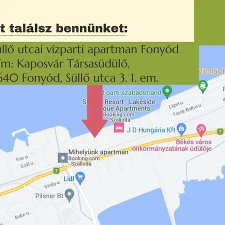 Апартаменты Suello Utcai Vizparti Es Panoramas! On The Waterfront And With Balaton Panorama! *