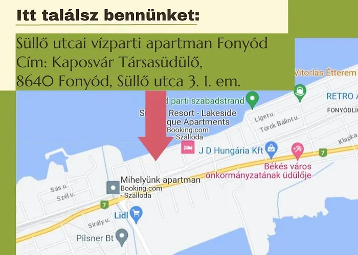 Appartement Süllő Utcai Vízparti és Panorámás! On The Waterfront&with Balaton Panorama! *